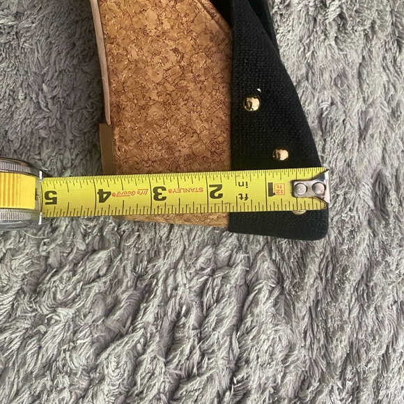 Size 9 Abound black wedge sandals - Picture 13 of 13